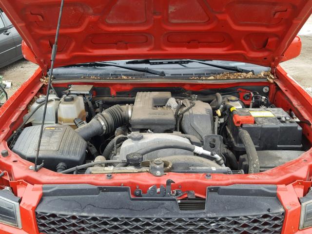 1GCDSCFE6C8113215 - 2012 CHEVROLET COLORADO L RED photo 7