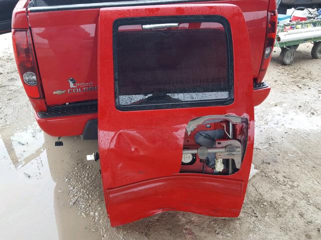 1GCDSCFE6C8113215 - 2012 CHEVROLET COLORADO L RED photo 9