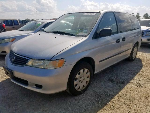 2HKRL18541H563240 - 2001 HONDA ODYSSEY LX SILVER photo 2