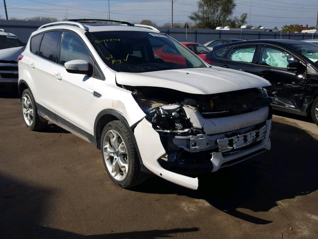 1FMCU9J90DUC45619 - 2013 FORD ESCAPE TIT WHITE photo 1