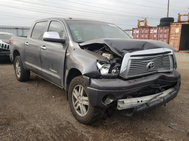 5TFHW5F12CX252035 - 2012 TOYOTA TUNDRA CRE GRAY photo 1