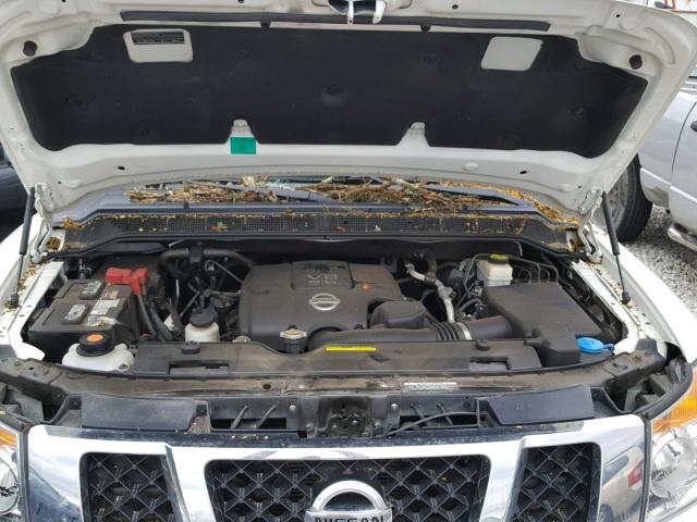 5N1BA0NE3FN614669 - 2015 NISSAN ARMADA PLA WHITE photo 7