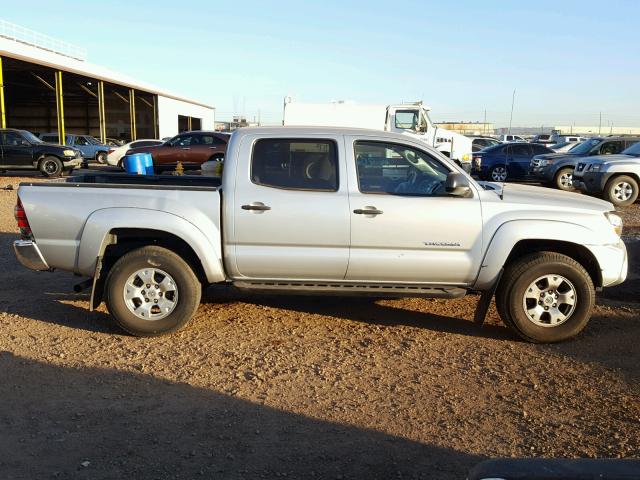 3TMJU4GN4DM150004 - 2013 TOYOTA TACOMA DOU SILVER photo 9