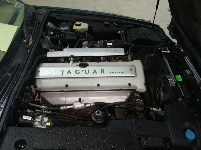 SAJHX1742TC755104 - 1996 JAGUAR XJ6 GREEN photo 7