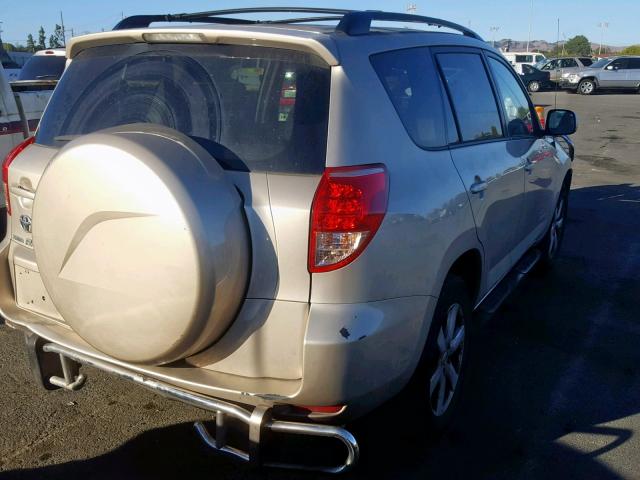 JTMZD31V985090738 - 2008 TOYOTA RAV4 LIMIT SILVER photo 4