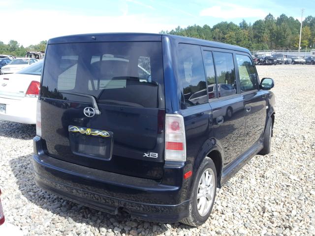 JTLKT324664098863 - 2006 TOYOTA SCION XB Көк фото 4