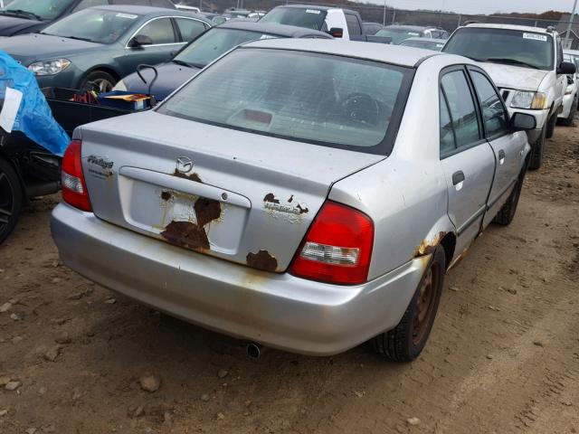 JM1BJ225720630739 - 2002 MAZDA PROTEGE DX SILVER photo 4