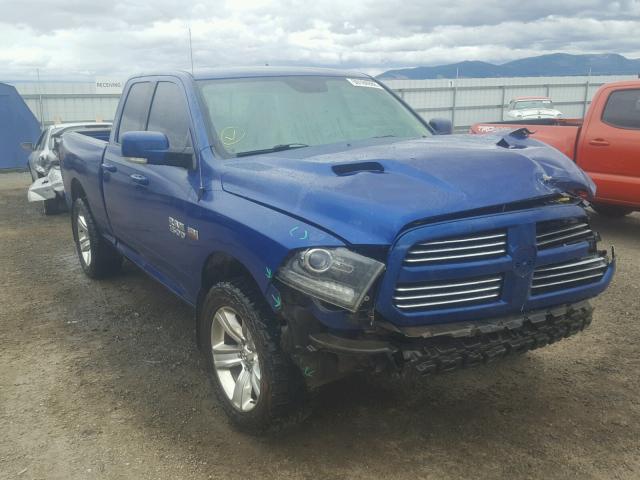 1C6RR7HT1ES472408 - 2014 RAM 1500 SPORT BLUE photo 1