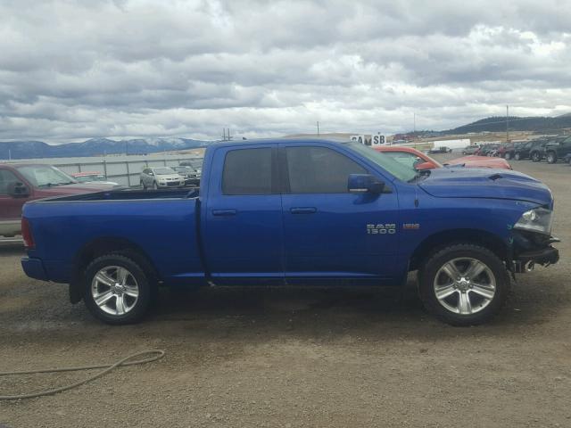 1C6RR7HT1ES472408 - 2014 RAM 1500 SPORT BLUE photo 9