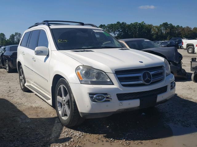 4JGBF71E17A163752 - 2007 MERCEDES-BENZ GL 450 4MA WHITE photo 1