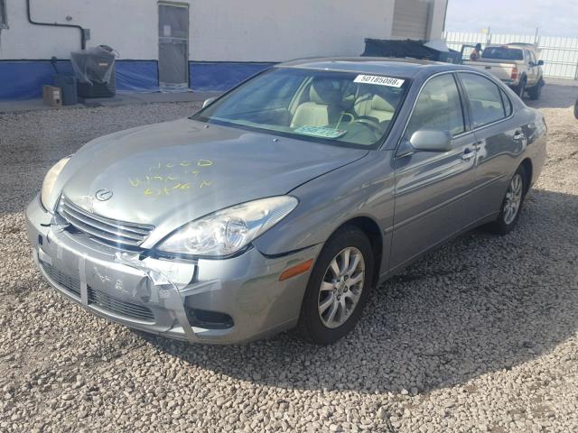 JTHBF30G620056600 - 2002 LEXUS ES 300 GRAY photo 2