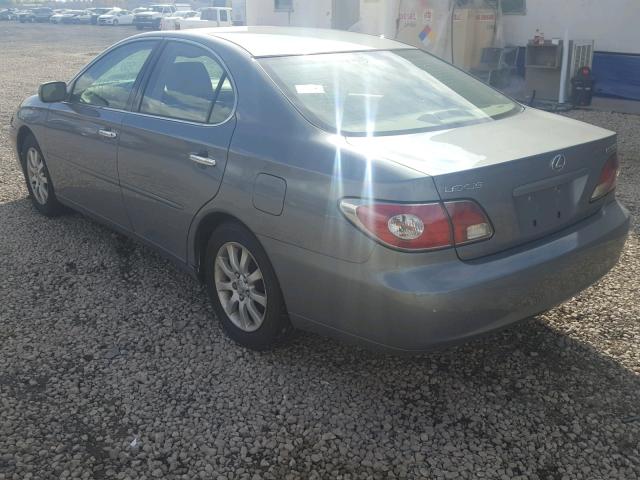 JTHBF30G620056600 - 2002 LEXUS ES 300 GRAY photo 3