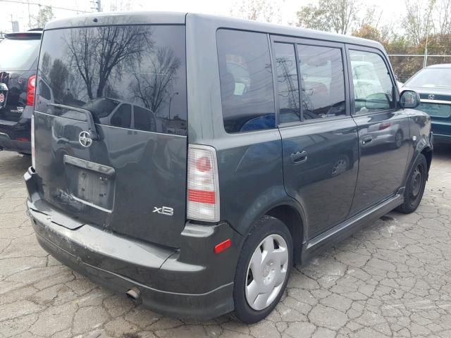 JTLKT324050173966 - 2005 TOYOTA SCION XB 绿色 照片 4