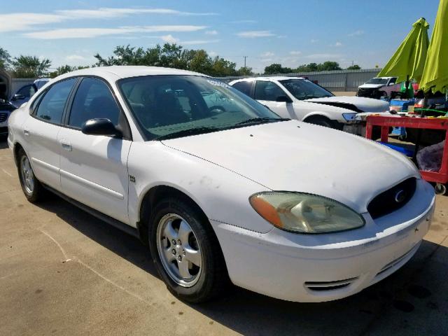 1FAFP55S94A202970 - 2004 FORD TAURUS SES WHITE photo 1