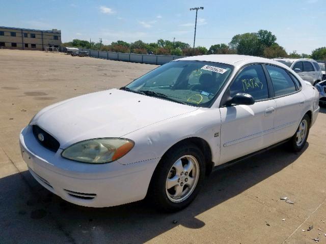 1FAFP55S94A202970 - 2004 FORD TAURUS SES WHITE photo 2