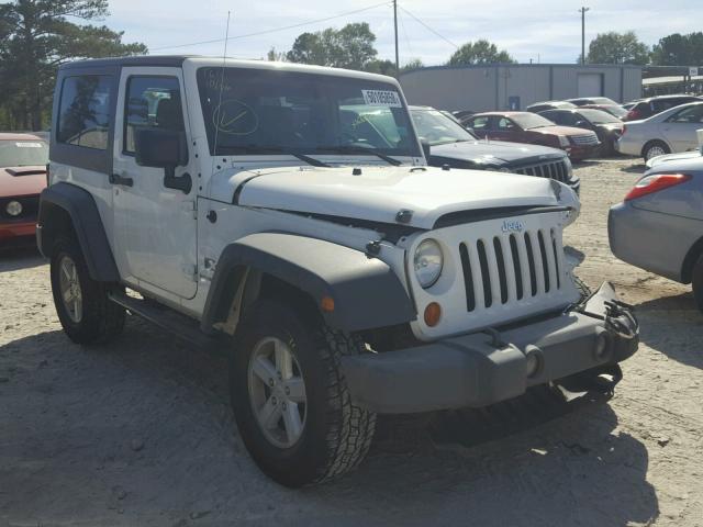 1J4FA24167L202933 - 2007 JEEP WRANGLER X WHITE photo 1