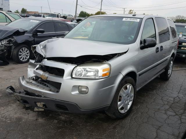 1GNDV23W88D209903 - 2008 CHEVROLET UPLANDER L 银色 照片 2