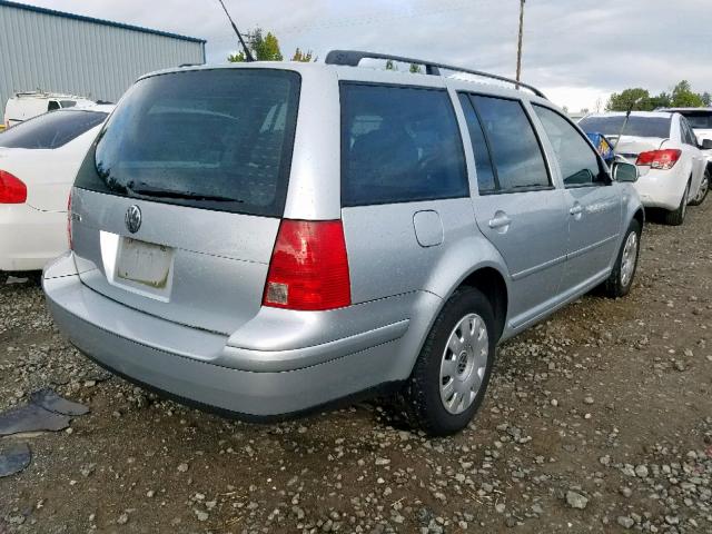 WVWRK61J83W441338 - 2003 VOLKSWAGEN JETTA GL SILVER photo 4