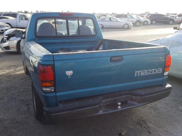 4F4CR12A8STM06678 - 1995 MAZDA B2300 TURQUOISE photo 3