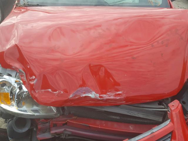 1G1AD5F51A7178882 - 2010 CHEVROLET COBALT 1LT RED photo 7