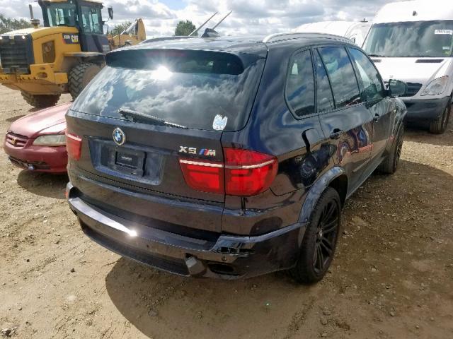 5UXZV4C51BL414881 - 2011 BMW X5 XDRIVE3 BLUE photo 4