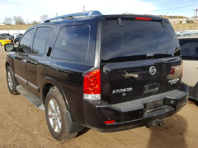 5N1BA0NC2DN602931 - 2013 NISSAN ARMADA SV BLACK photo 3