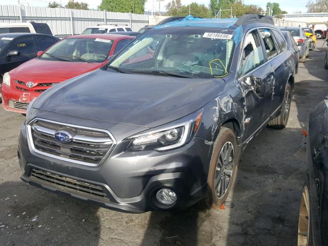 4S4BSENC9J3337264 - 2018 SUBARU OUTBACK 3. GRAY photo 2