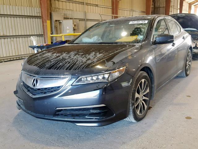 19UUB1F56FA001565 - 2015 ACURA TLX TECH GRAY photo 2