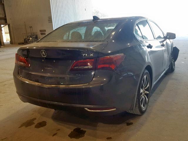 19UUB1F56FA001565 - 2015 ACURA TLX TECH GRAY photo 4