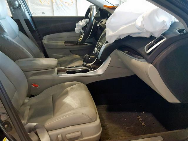 19UUB1F56FA001565 - 2015 ACURA TLX TECH GRAY photo 5