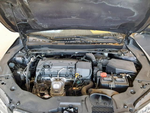19UUB1F56FA001565 - 2015 ACURA TLX TECH GRAY photo 7