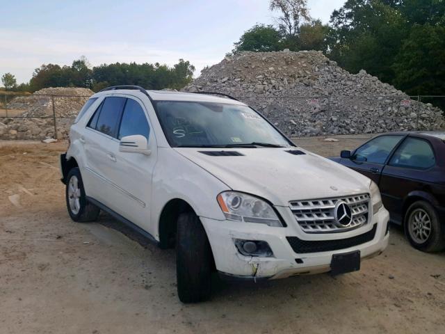 4JGBB8GB0BA708900 - 2011 MERCEDES-BENZ ML 350 4MA WHITE photo 1