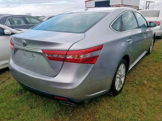 4T1BK1EB3FU161670 - 2015 TOYOTA AVALON XLE SILVER photo 4
