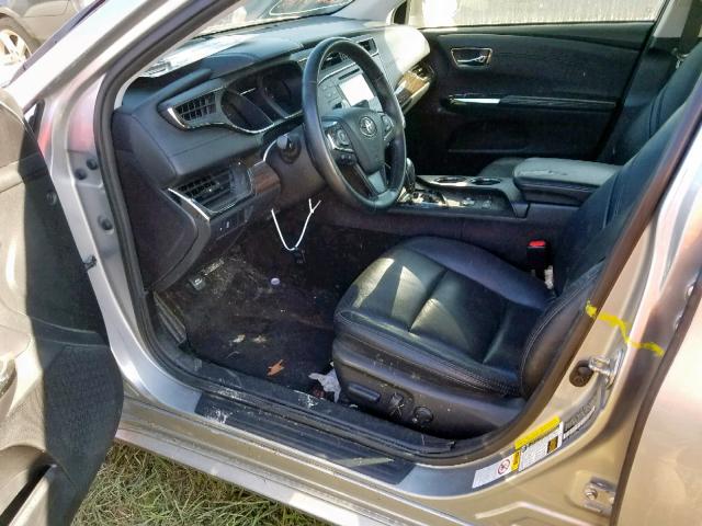 4T1BK1EB3FU161670 - 2015 TOYOTA AVALON XLE SILVER photo 9