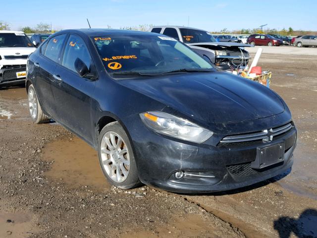 1C3CDFCBXED859845 - 2014 DODGE DART LIMIT BLACK photo 1