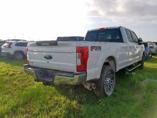 1FT7W2BTXHEB34769 - 2017 FORD F250 SUPER WHITE photo 4