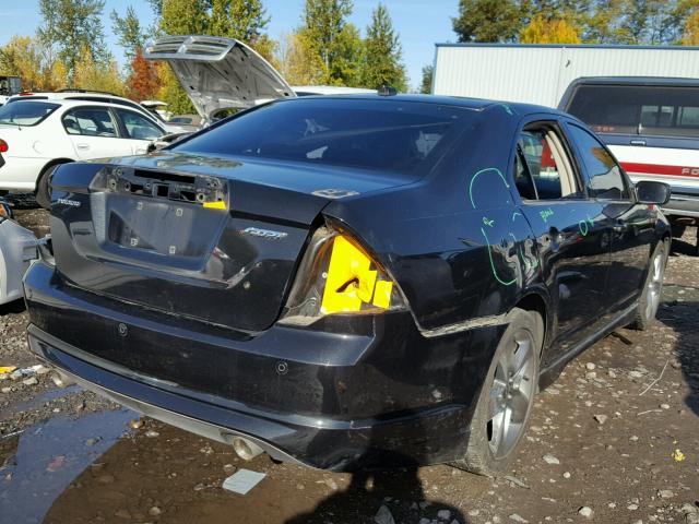 3FAHP0KC2AR162189 - 2010 FORD FUSION SPO BLACK photo 4