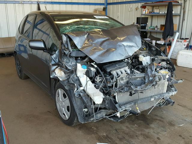 JHMGE8H31DC032696 - 2013 HONDA FIT GRAY photo 1