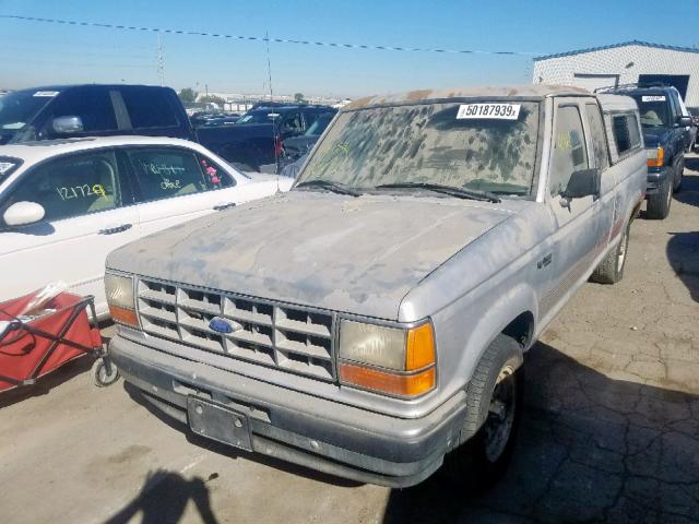 1FTCR14U5MPA55868 - 1991 FORD RANGER SUP SILVER photo 2