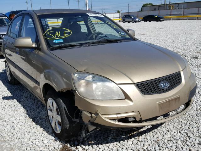 KNADE123466183518 - 2006 KIA RIO TAN photo 1