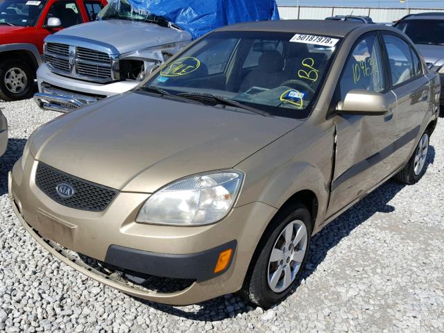 KNADE123466183518 - 2006 KIA RIO TAN photo 2