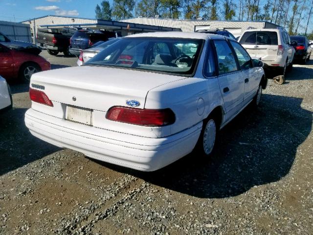 1FACP52U8PG314766 - 1993 FORD TAURUS GL WHITE photo 4