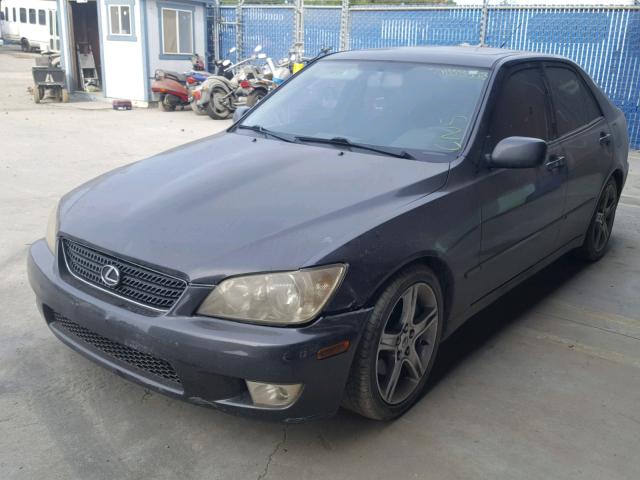 JTHBD192630079541 - 2003 LEXUS IS 300 GRAY photo 2