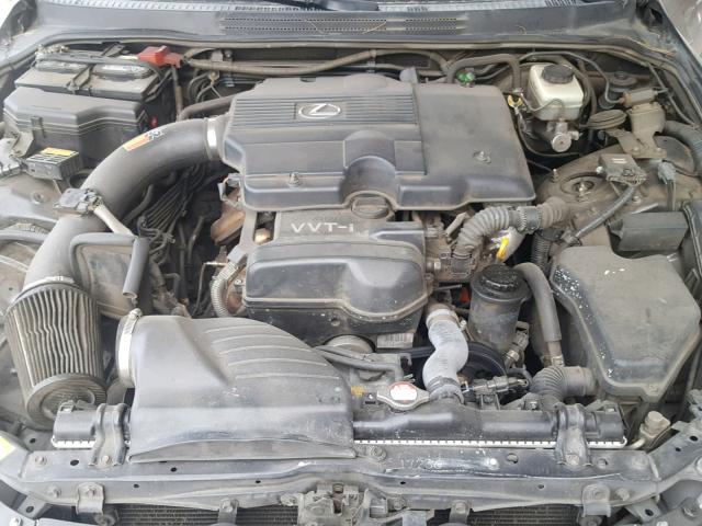 JTHBD192630079541 - 2003 LEXUS IS 300 GRAY photo 7