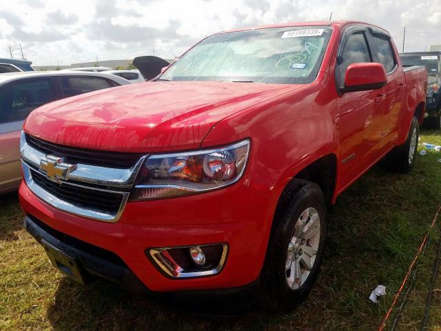 1GCGSCEN0H1299526 - 2017 CHEVROLET COLORADO L RED photo 2