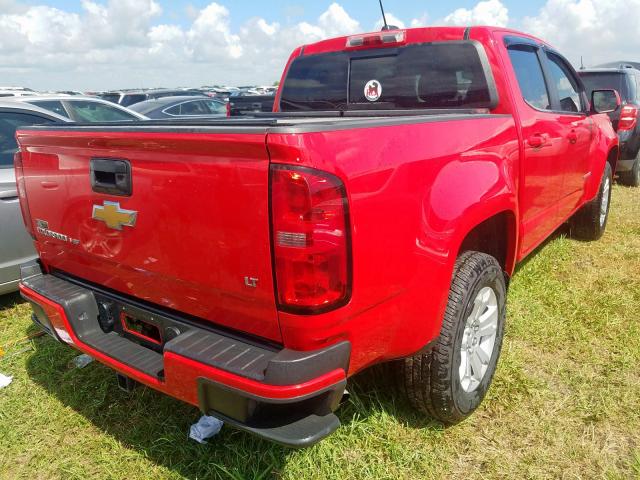 1GCGSCEN0H1299526 - 2017 CHEVROLET COLORADO L RED photo 4