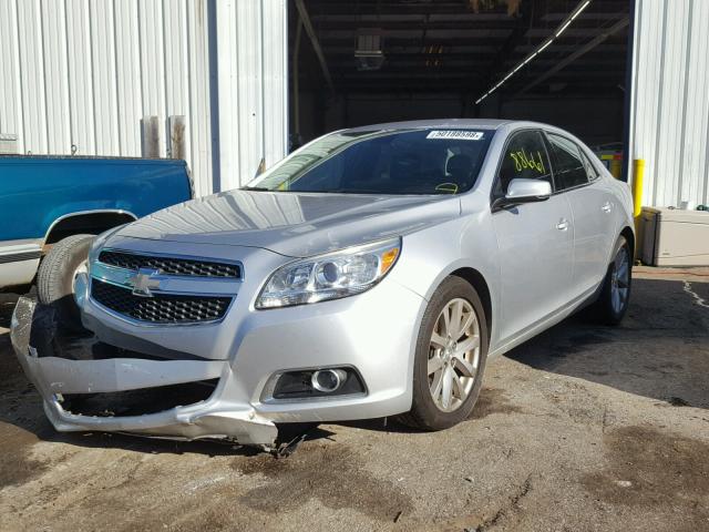 1G11E5SA1DF261206 - 2013 CHEVROLET MALIBU 2LT SILVER photo 2