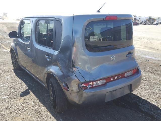 JN8AZ28R39T125759 - 2009 NISSAN CUBE BASE GRAY photo 3