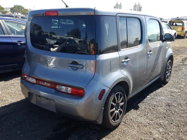 JN8AZ28R39T125759 - 2009 NISSAN CUBE BASE GRAY photo 4