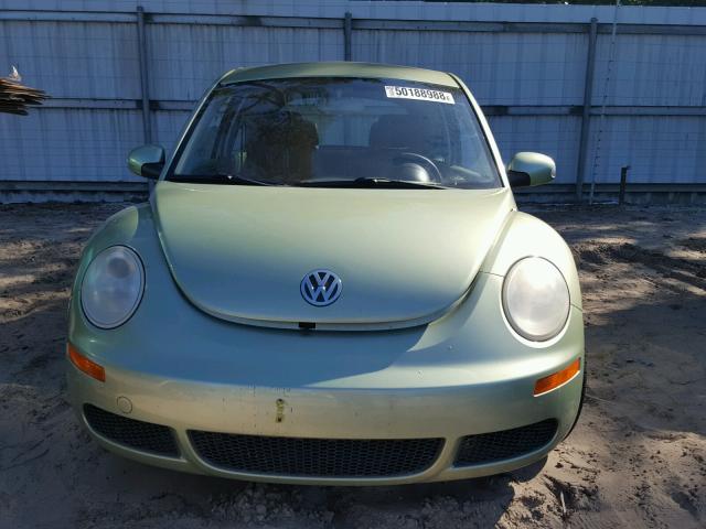 3VWPG31C38M516735 - 2008 VOLKSWAGEN NEW BEETLE GREEN photo 10